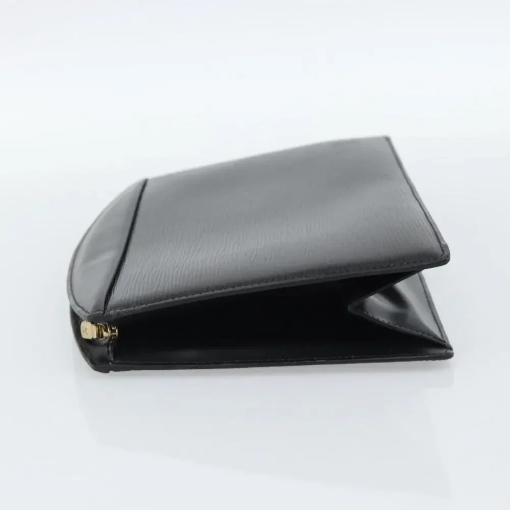 Louis Vuitton Epi Trousse Crete Pouch Black
